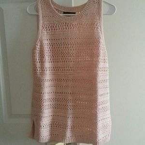 Banana Republic knitted top peach